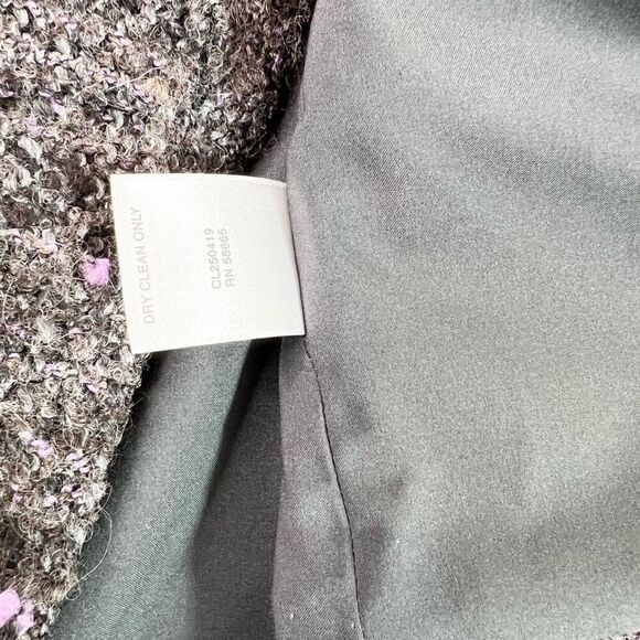 Classiques Entier Jacket Wool Alpaca Blazer Womens Medium Boucle Tweed Preppy - Picture 7 of 11